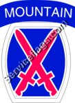 10th Infantry patch