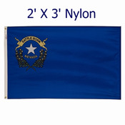 2' X 3'  Outdoor Nylon Nevada Flag 
