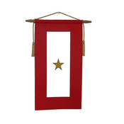 Felt Gold Star Service Flag MADE IN THE USA