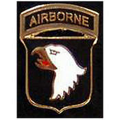 101st Airborne Pin 3/4"