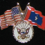 Navy Veterans Flag Pin