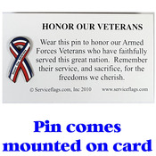 Honor Our Veterans Pin