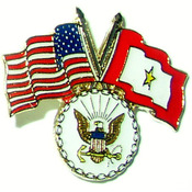 USA/SF Gold Star pin with Navy logo