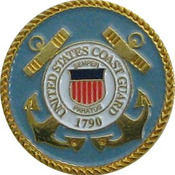 US Coast Guard Branch Pin 3/4"