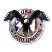 Stand United Eagle Magnet 5" 
