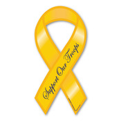 Support our Troops 8" Ribbon Magnet